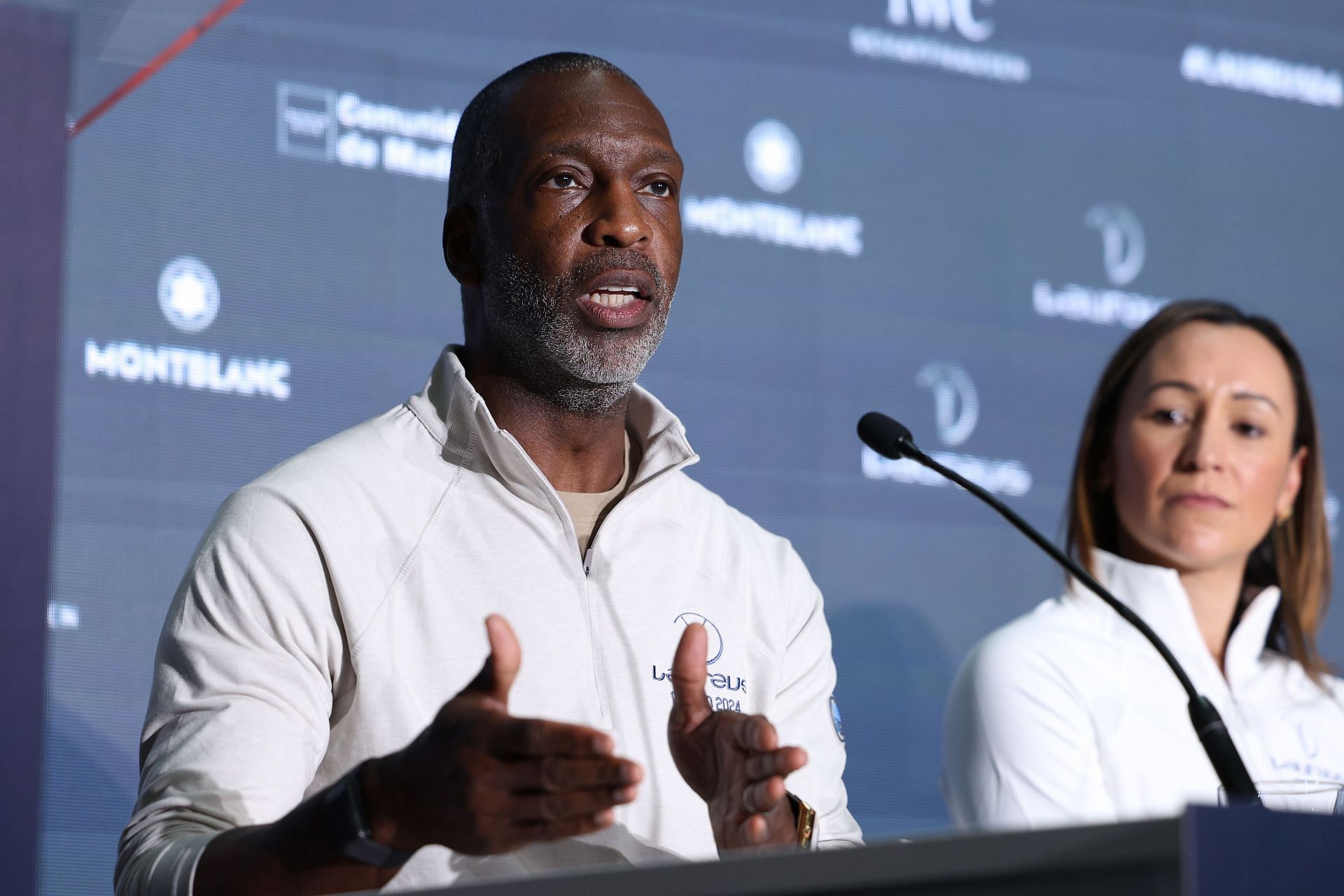 Michael Johnson at the Olympic & Paralympic Games, Paris 2024 and Beyond - Laureus World Sports Awards Madrid 2024 - Source: Getty